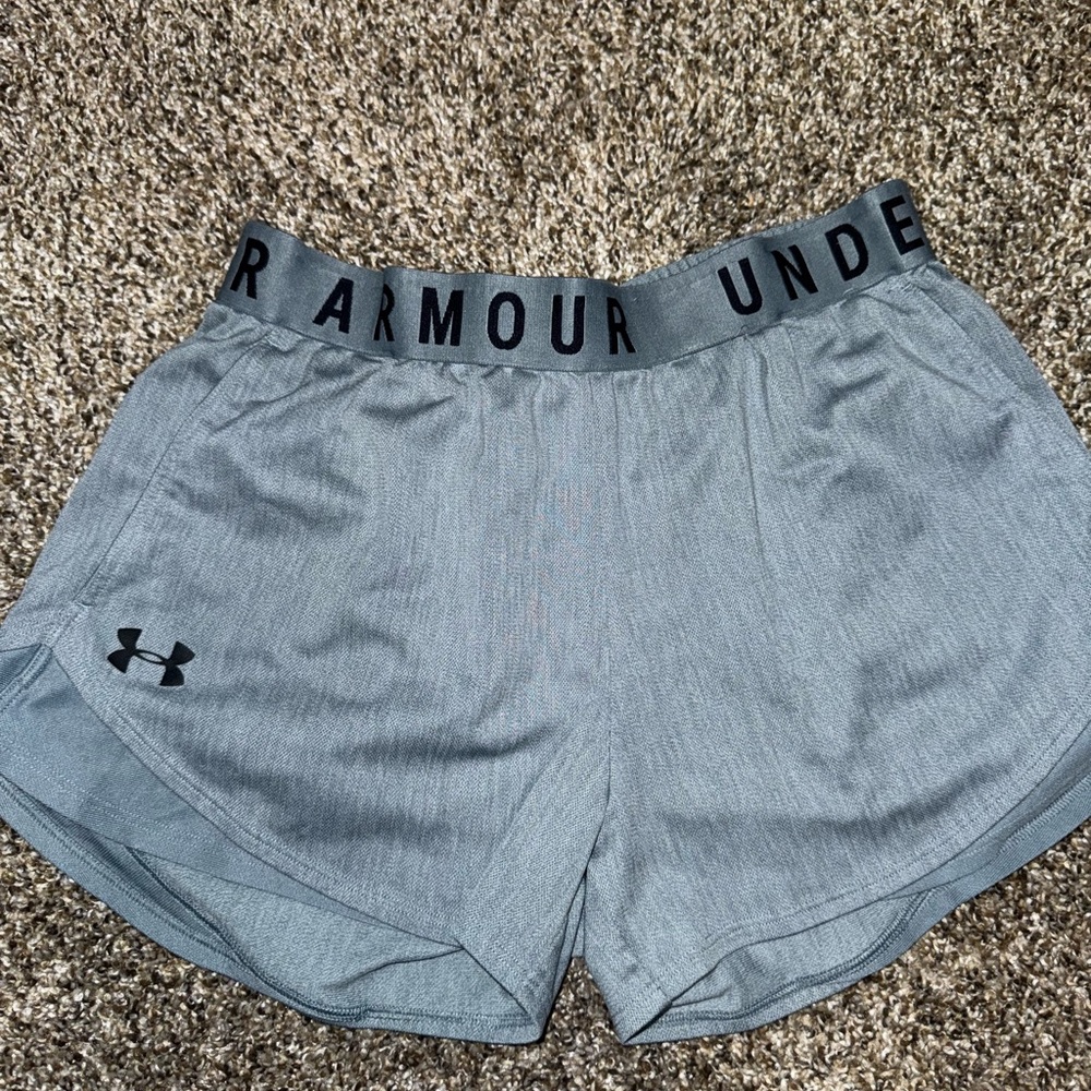 Under Armour Women's Athletic Gray Shorts‎